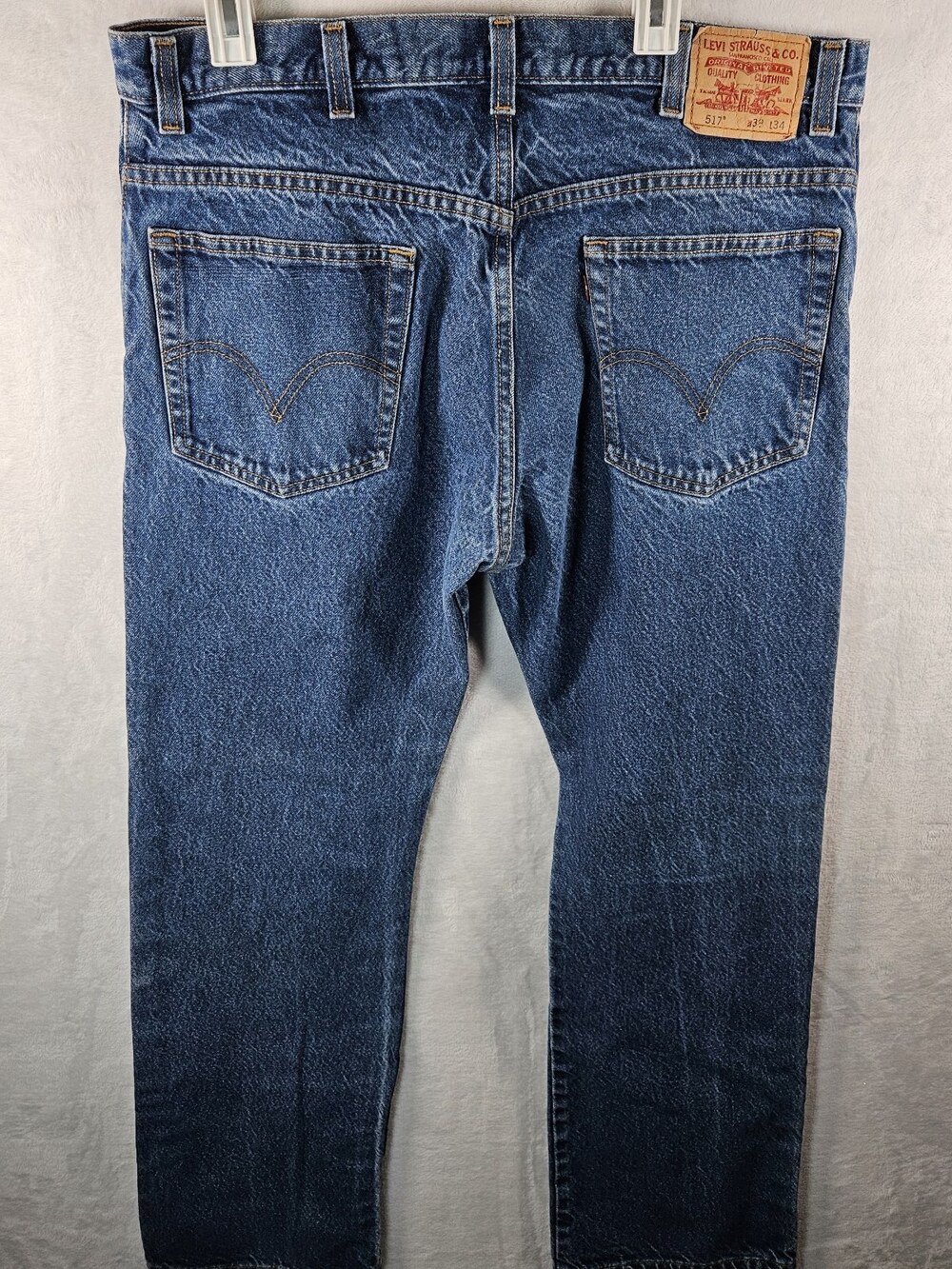 VTG Levi’s 517 Jeans Boot Cut Mens 36X32 Blue Denim Y2K Work Casual Cowboy